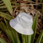 Bucket hat mock-up on top of an Agave plant