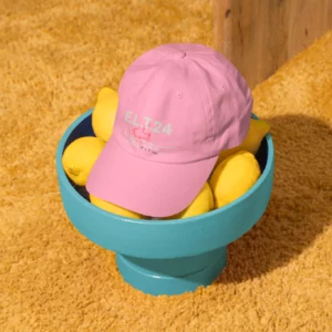 Custom Baseball Cap Mockup Colored Version