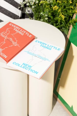 Collector edition notebooks 'Every Little Thing' in red and white