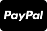 PayPal logo in black and white with a transparent background.