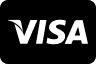 Black and white Visa logo on a transparent background.