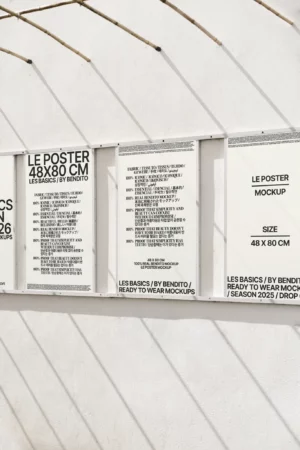 LB25 W04 Le Poster 02 Mockup - Bendito Mockup