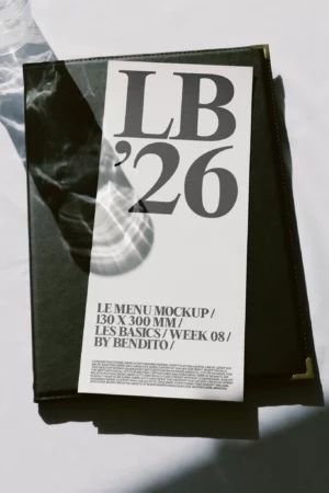 LB26 W08 Le Poster Mockup - Bendito Mockup