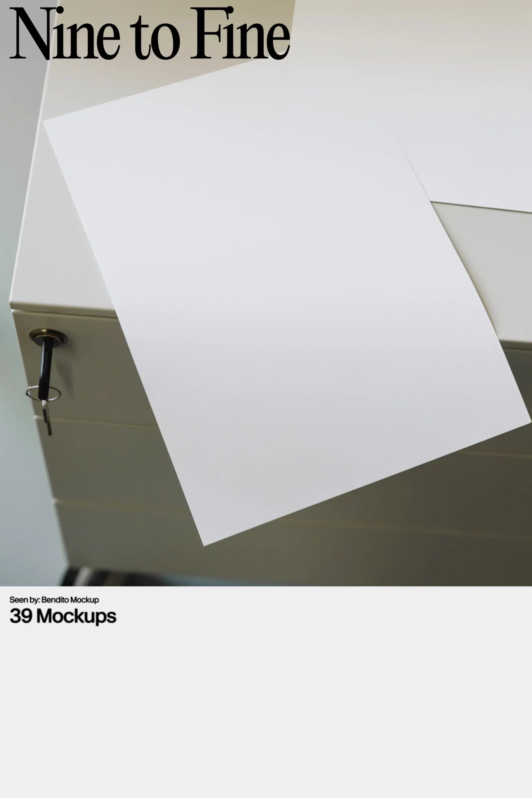 Office Mockup Collection — Nine to Fine | Bendito Mockup
